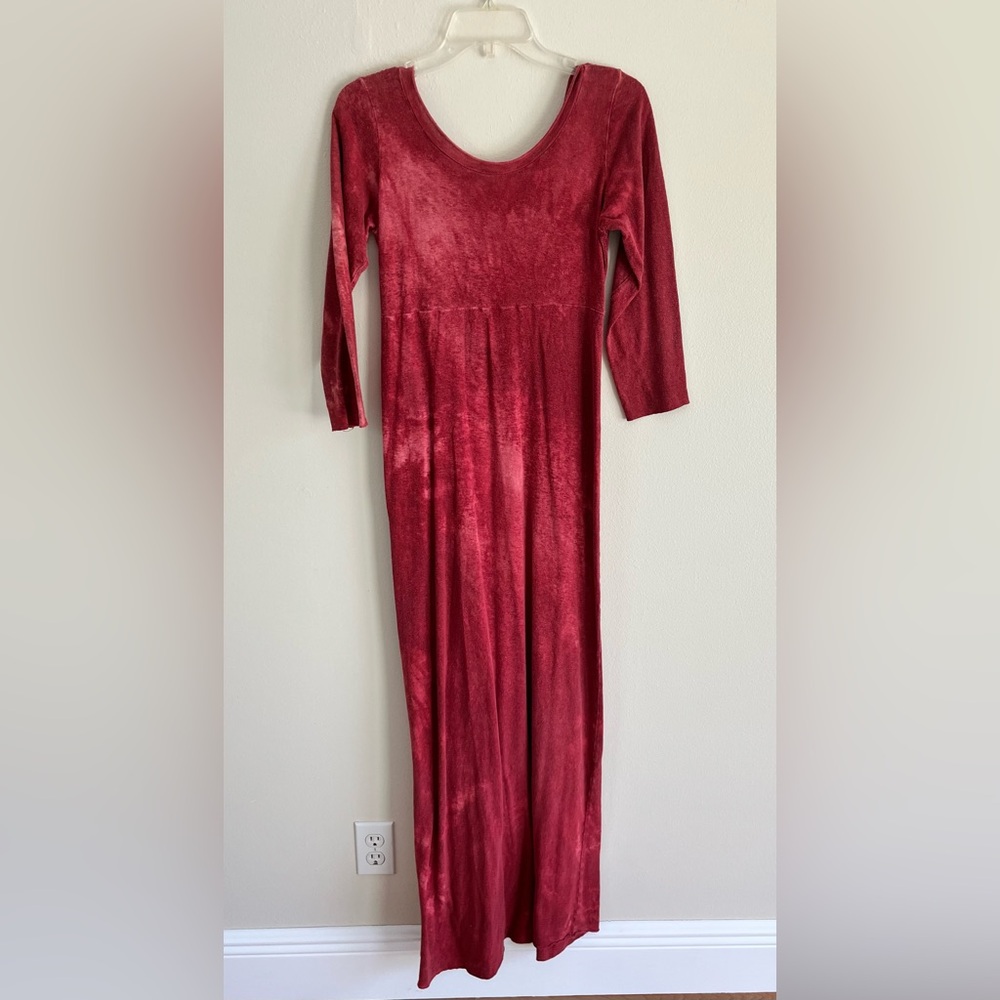 GAIA CONCEPTIONS ORGANIC HANDMADE LONG DRESS - NEVER WORN